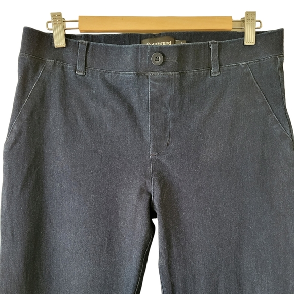 Betabrand Yoga Denim Boot Cut Jeans Blue Size L - Picture 3 of 11